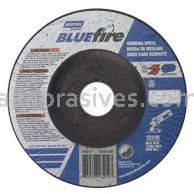 Norton Abrasives 66252843214 4-1/2 x 1/4 x 7/8 Norton BlueFire Type 27 Depressed Center Wheels