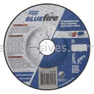 Norton Abrasives 66252843216 5 x 1/8 x 7/8 Norton BlueFire Type 27 Depressed Center Wheels