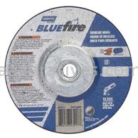 Norton Abrasives 66252843217 5 x 1/4 x 5/8-11 Norton BlueFire Type 27 Depressed Center Wheels