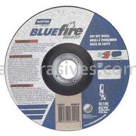 Norton Abrasives 66252843221 6 x .045 x 7/8 Norton BlueFire RightCut Type 27 Depressed Center Wheels