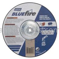 Norton Abrasives 66252843246 9 x 1/4 x 5/8-11 Norton BlueFire Type 27 Depressed Center Wheels