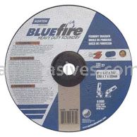 Norton Abrasives 66252843260 9 x 1/4 x 7/8 Norton BlueFire Foundry Heavy Duty Type 27 Depressed Center Wheels