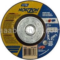 Norton Abrasives 66252843323 4-1/2 x 1/8 x 5/8-11 Norton NorZon Plus Type 27 Depressed Center Wheels