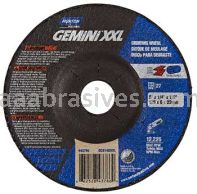 Norton Abrasives 66252843786 5 x 1/4 x 7/8 Norton Gemini XXL Type 27 Depressed Center Grinding Wheels