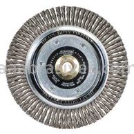 Norton Abrasives 66252843919 6-7/8 x .020 x 5/8-11 Carbon Steel Heavy Duty Stringer Bead Knot Wire Brushes