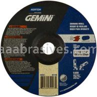 Norton 7 x 1/8 x 7/8 Gemini Disc Type 27 Depressed Center Wheels