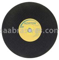 Norton 8 x 1/16 x 5/8 57A364-TB25N D Sides Reinforced Type 01 Straight Wheels