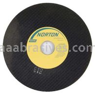 Norton 8 x 1/16 x 1-1/4 57A364-TB25N D Sides Reinforced Type 01 Straight Wheels