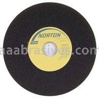 Norton 8 x 1/16 x 1-1/4 57A60-OE7 Shellac Smooth Sides Non Reinforced Type 01 Straight Wheels