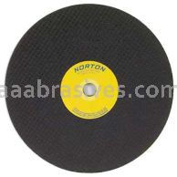Norton 8 x 1/8 x 5/8 57A364-TB25N D Sides Reinforced Type 01 Straight Wheels