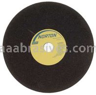 Norton 12 x 7/8 x 1-1/4 Norzon Sawgumming SG2181 R Sides Hole Cemented Type 01 Straight Wheels