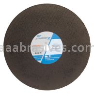 Norton Abrasives 66253347674 14 x 1/8 x 1 Norton FoundryX NV24-T-B75N R Sides  Reinforced Type 01 Straight Cutting Wheels