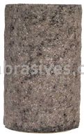 Norton Abrasives 66253349755 1-1/2 x 2-1/2 x 3/8-24 Norton Metal 24 E113443 NFRH Steel Bushing Type 18 Plugs - Square Tip Grinding Wheel