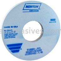 Norton 14 x 1-1/2 x 5 5SG46-IVS Recess 8 x 1/2 Type 05 Recessed One Side Wheel