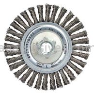 Norton Abrasives 66253370022 4 x .020 x 5/8-11  *Bulk Packed Carbon Steel Stringer Bead Knot Wire Brushes - For Steel