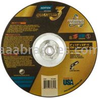 Norton Abrasives 66253370801 9 x 1/4 x 5/8-11 Norton Quantum 3 Type 27 Depressed Center Wheels
