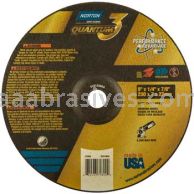 Norton Abrasives 66253370802 9 x 1/4 x 7/8 Norton Quantum 3 Type 27 Depressed Center Wheels
