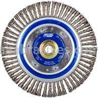 Norton 6-7/8 x .020 x 5/8-11 Stainless Steel *Bulk Packed Stringer Bead Knot Wire Brushes For Steel