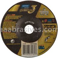 Norton Abrasives 66253371181 4 x 1/4 x 5/8 Norton Quantum 3 Type 27 Depressed Center Wheels