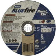 Norton 66253371662 6 x .045 x 7/8 BlueFire RightCut Type 01 Straight Wheels - Bulk