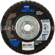Merit Abrasives 66254419997 4-1/2 x 5/8-11 80 Grit Merit Metal Type 29 Fiberglass Plate Flap Discs