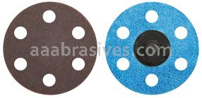 Norton 3" 60 Grit Norton Metalite Speed-Lok TR w/ 6 holes R228 Quick Change Disc