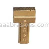 21" +  54 to 100 15°  7/16" SG1A6C7 Multi point tool for Truing/Dressing