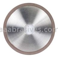 6 x 1/4 x 1-1/4 ASD150-R75B99-1/4 Type 1A1 Straight Wheels Abrasive in Periphery