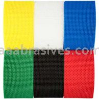 3-1/2 x 2-1/8 6 Piece Diamond Hand Pad Kit - 1 of Each Color