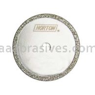 10 X 1/8 X 5/8 40 Grit Diamond Continuous Rim Cut-off Saw Blade