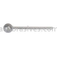 1/4" Ball Ends Spherical Diamond Contour Tool 1/8 Shank x 2 OAL