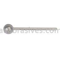 3/8" Ball Ends Spherical Diamond Contour Tool 1/8 Shank x 2 OAL