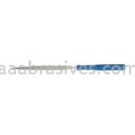 .218 x .072 Half Round Diamond Needle File Diamond with Handle