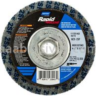 Norton 4-1/2 x 5/8-11 NEX-2SF Fine Type 27 Depressed Center Rapid Finish Wheel
