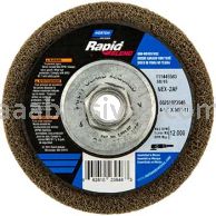 Norton 4-1/2 x 5/8-11 NEX-2AF Fine Type 27 Depressed Center Wheel Norton Rapid Finish Wheels