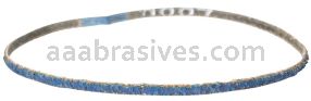 Norton 1/8 x 12 BlueFire Cloth File Belt 80 Grit R823P ZA