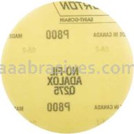 Norton 5 P800 Norton No-Fil Adalox Film H&L Q275 Paper Hook and Loop Discs