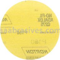 Norton 5 P150 Norton No-Fil Adalox Film H&L Q275 Paper Hook and Loop Discs