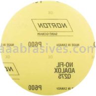 Norton 6 P600 Norton No-Fil Adalox Film H&L Q275 Paper Hook and Loop Discs