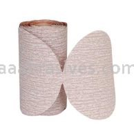Norton 5" P220-B Norton No-Fil Adalox A275 Paper PSA Disc Rolls