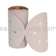 Norton 6" P400-B Norton No-Fil Adalox Vac D-3333 A275 Paper PSA Disc Rolls
