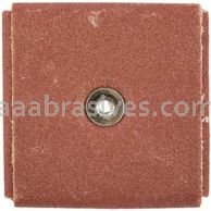 Norton 66261132270 3 x 3 x 1/2 60 Grit Metal R265 A/O Square Pads