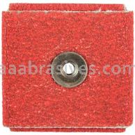 Norton 66261132285 3 x 3 x 1/2 60 Grit R326 A/O Blend Square Pads
