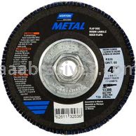 Norton 4-1/2 x 5/8-11 Metal Fiberglass HD Conical Flap Disc 60 Grit R828
