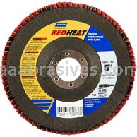 Norton 5 x 7/8 40 Norton Red Heat Type 29  R983 Flap Discs