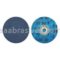 Norton 66261138662 3" 50 Grit TS (Type II) BlueFire R860 Quick-Change Discs