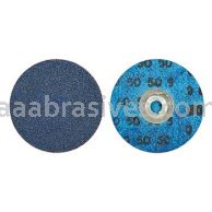 Norton 66261138664 3" 36 Grit TS (Type II) BlueFire R860 Quick-Change Discs