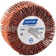 Norton 66261151173 2 x 1 x 1/4 sk 60 Grit Blaze R920 Small Diameter Flap Wheels