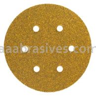 Norton 6 P150 Norton No-Fil Gold Reserve H&L Vac D-3371 A296 Paper Hook and Loop Discs