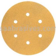Norton 6 P240 Norton No-Fil Gold Reserve H&L Vac D-3371 A296 Paper Hook and Loop Discs